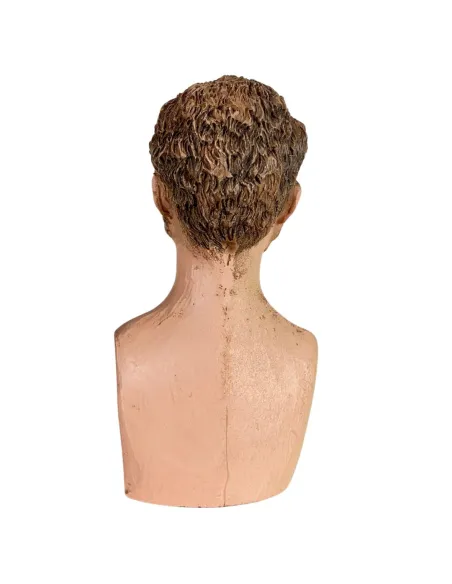 Volto uomo con barba per 30 cm