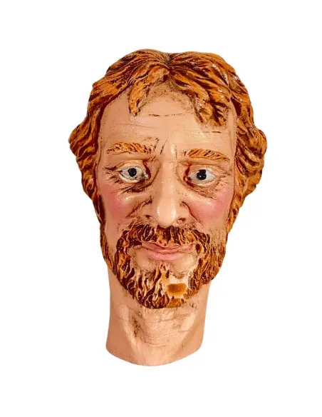 Saint Joseph Head for 35 cm Nativity Figures