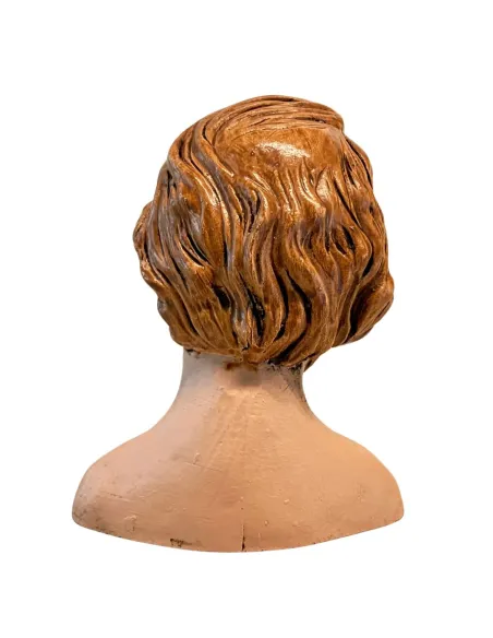 Volto uomo con barba e capelli rossi per 30 cm