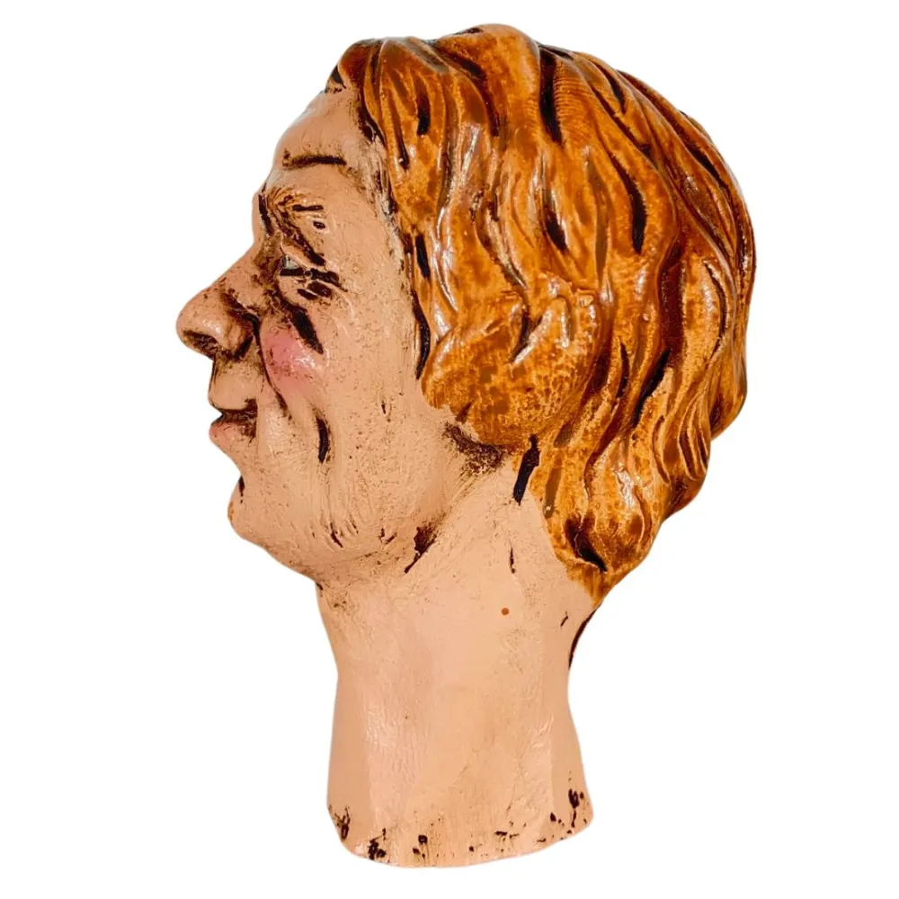 Man Head with Goatee for 30 cm Nativity Figures