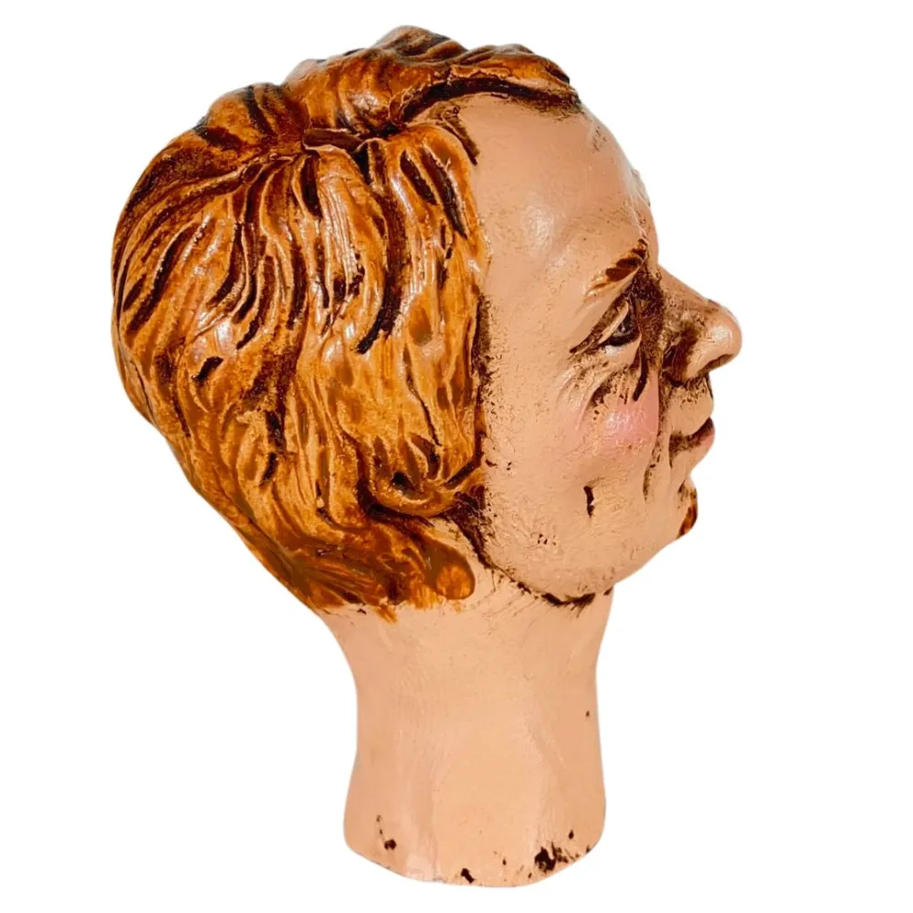 Man Head with Goatee for 30 cm Nativity Figures