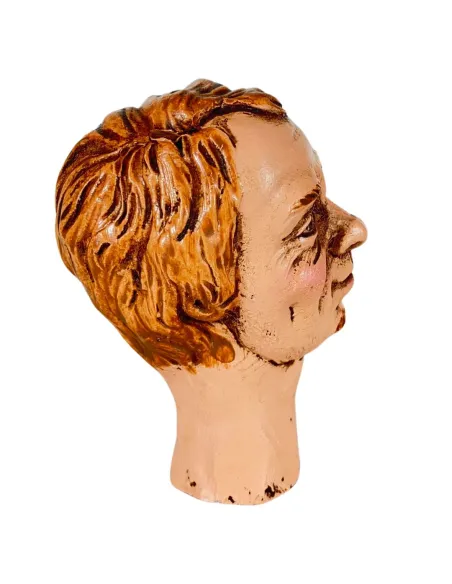 Man Head with Goatee for 30 cm Nativity Figures