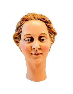 Madonna Head for 35 cm Nativity Figures