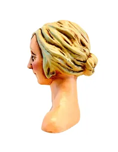 Blonde Woman Head for 30 cm Nativity Figures 2