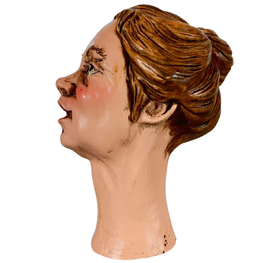 Woman Head Speaking for 30 cm Nativity Figures