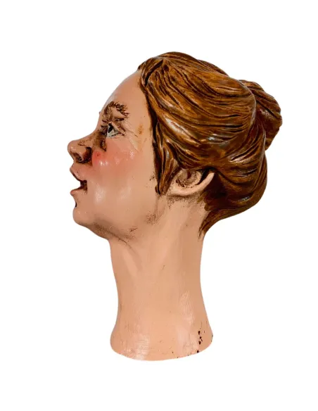 Volto donna che parla per 30 cm