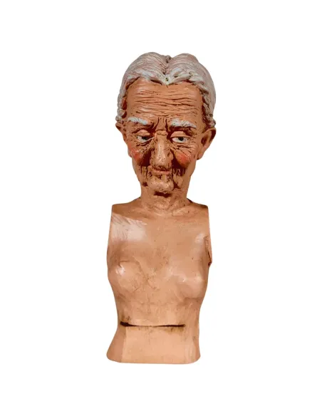 Elderly Woman Head for 30 cm Nativity Figures