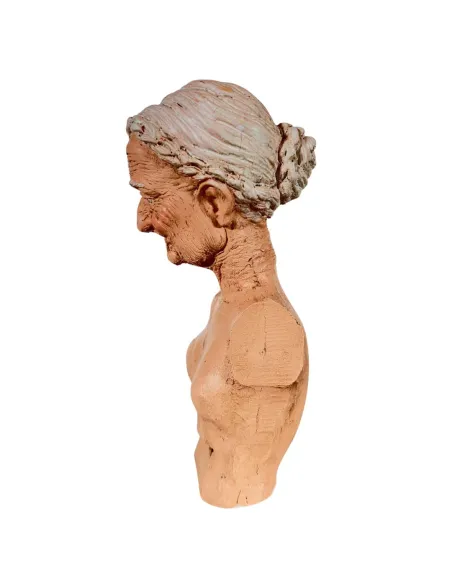 Elderly Woman Head for 30 cm Nativity Figures