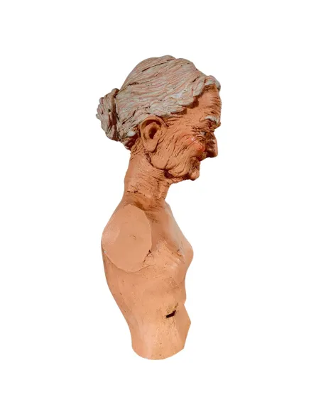 Elderly Woman Head for 30 cm Nativity Figures