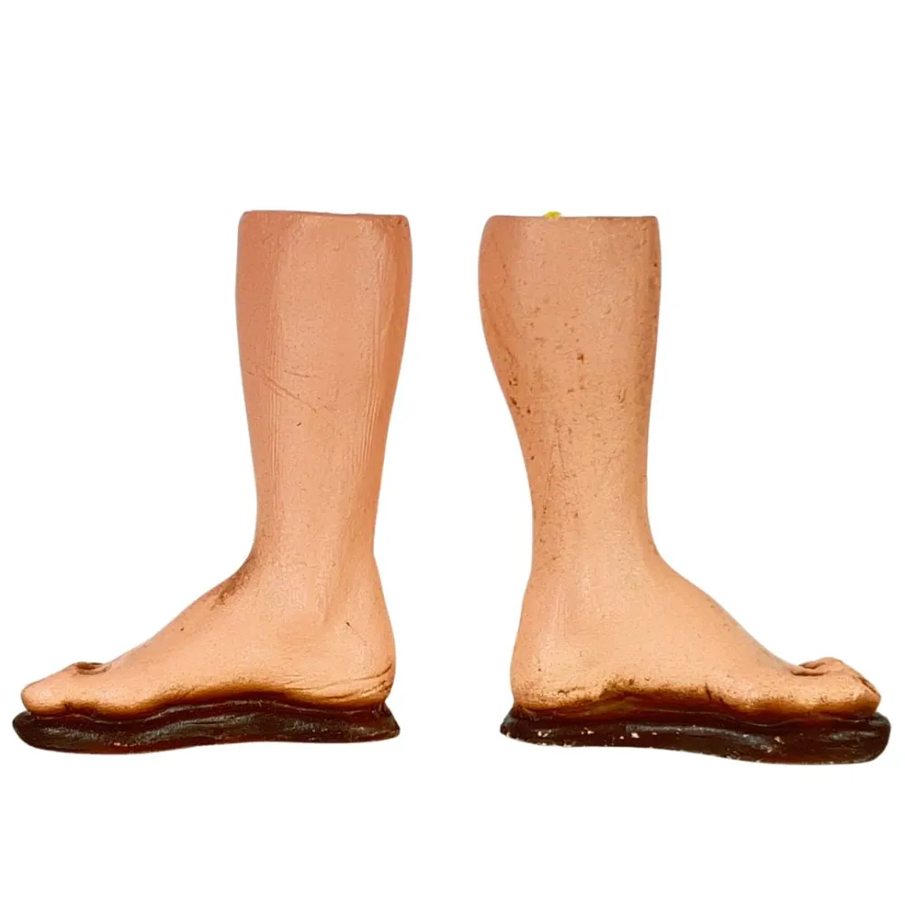 Coppia piedi uomo/donna per 30 cm