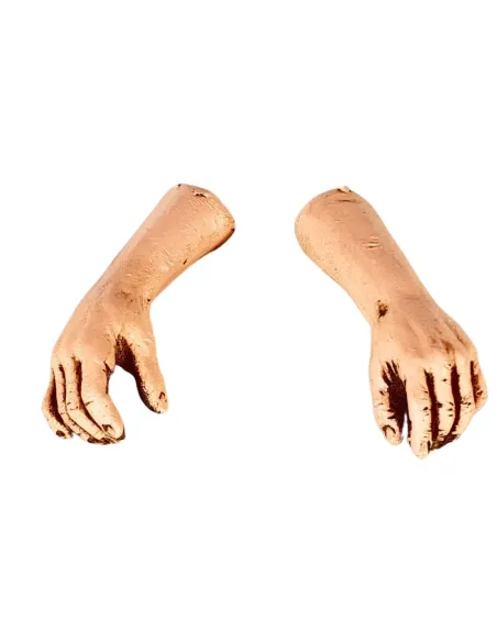 Coppia mani uomo/donna per 30 cm