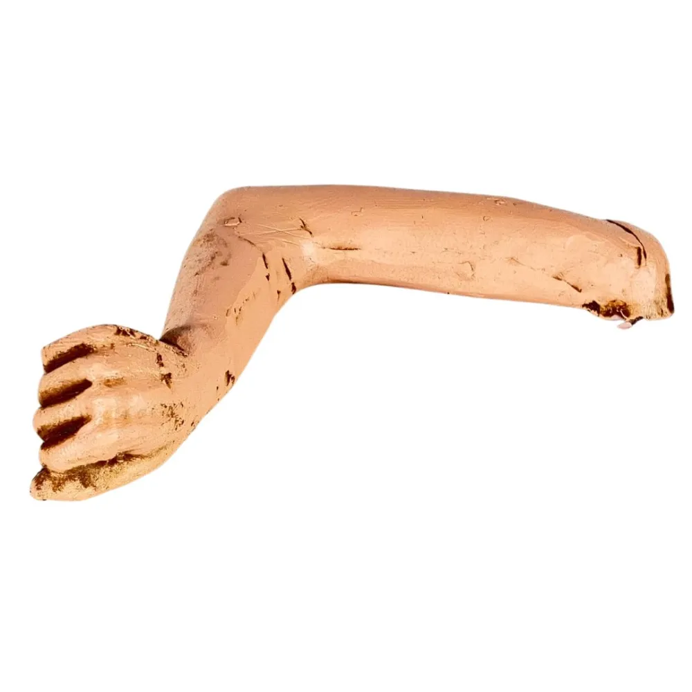 Bent Right Arm with Closed Fist – Woman, for 30 cm Nativity Figures