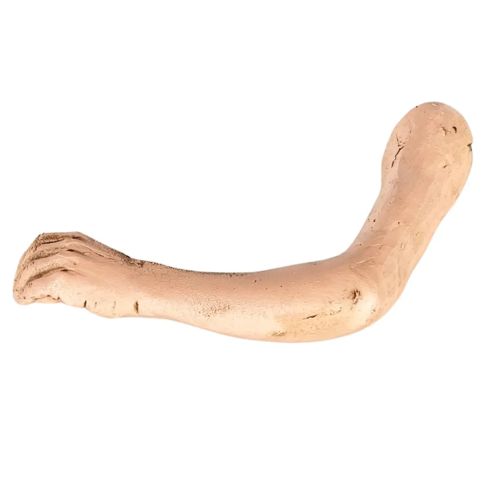 Braccio sinistro mano semiaperta uomo per 30 cm