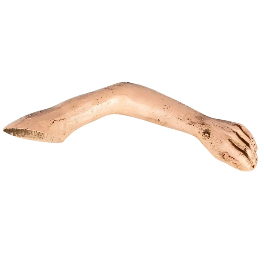 Left Arm with Semi-Open Hand – Man, for 30 cm Nativity Figures