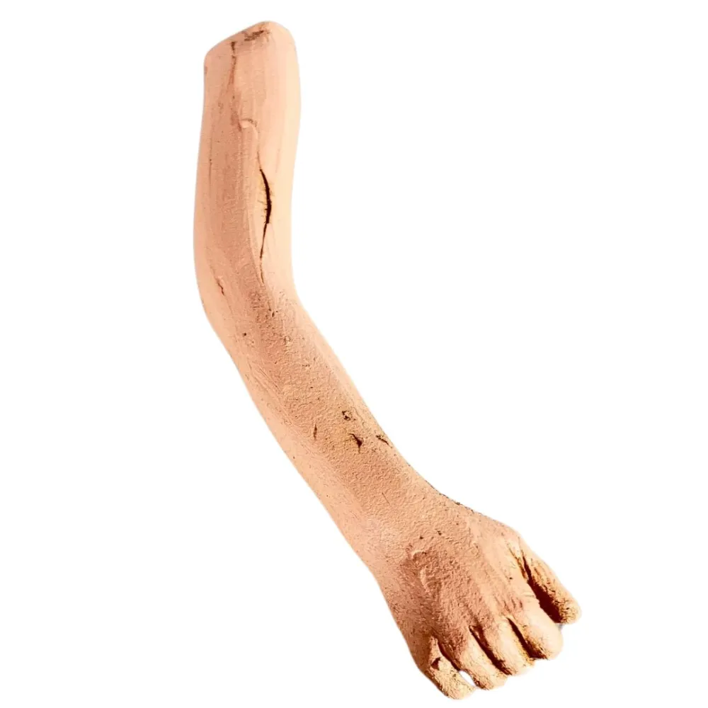 Braccio destro disteso pugno chiuso bambino per 30 cm