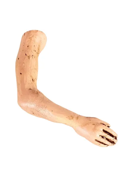 Braccio destro piegato mano aperta bambino per 30 cm