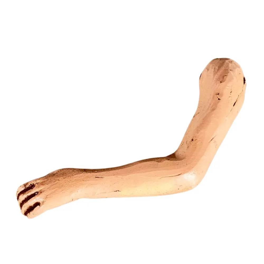 Bent Left Arm with Semi-Open Hand – Child, for 30 cm Nativity Figures