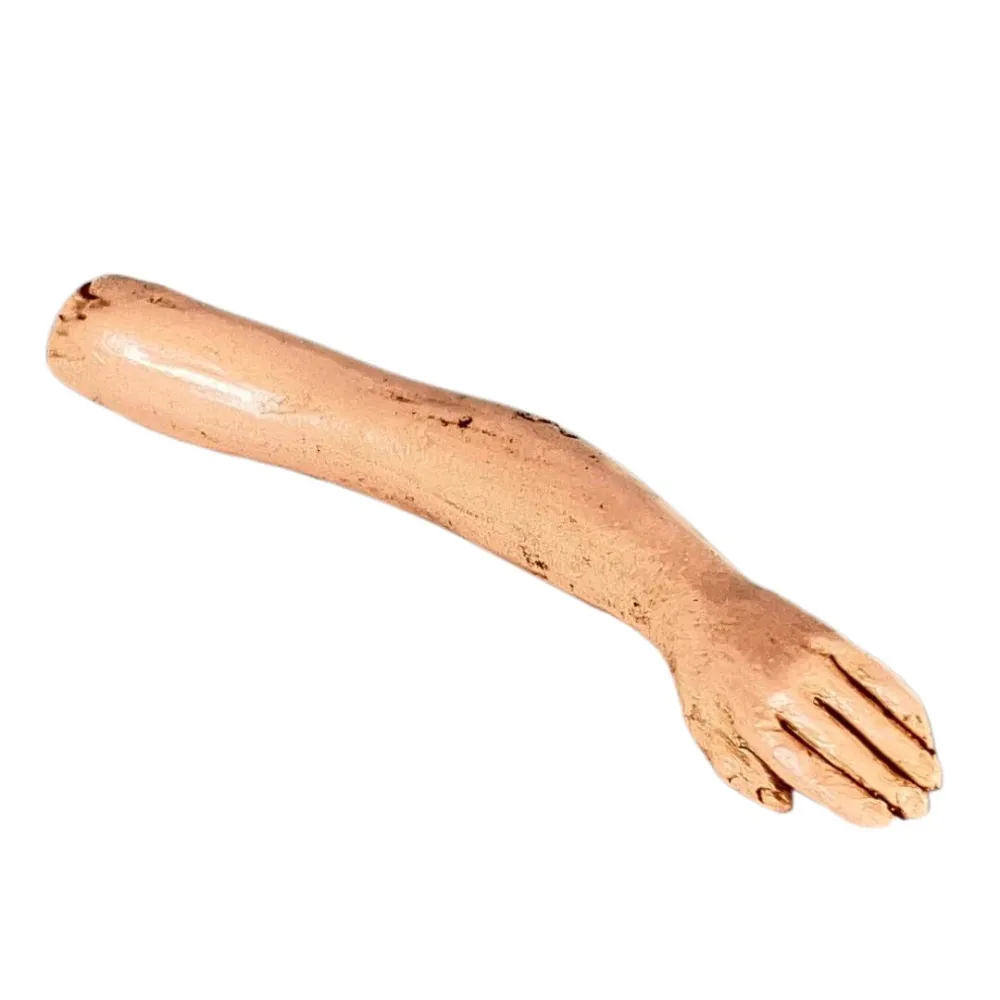 Straight Left Arm with Open Hand – Child, for 30 cm Nativity Figures