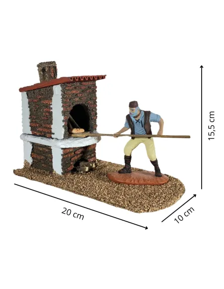 Forno funzionante con personaggio Oliver 10 cm