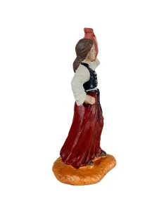 Donna con anfora in spalla 10 cm 2