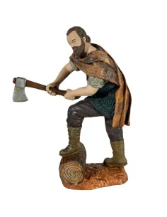 Boscaiolo con ascia Oliver 15 cm