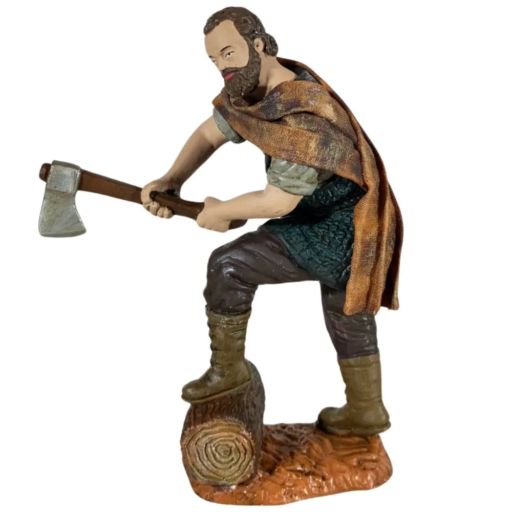 Oliver Woodcutter with Axe, 15 cm