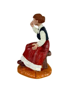 Oliver Woman Sewing, 10 cm 2