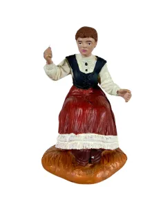 Oliver Woman Sewing, 10 cm