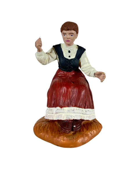 Donna che cuce Oliver 10 cm