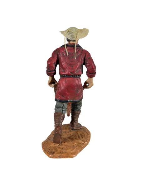 Contadino con carriola Oliver 10 cm