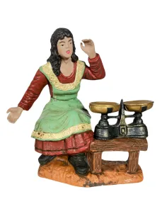 Donna Oliver 15 cm con bilancia