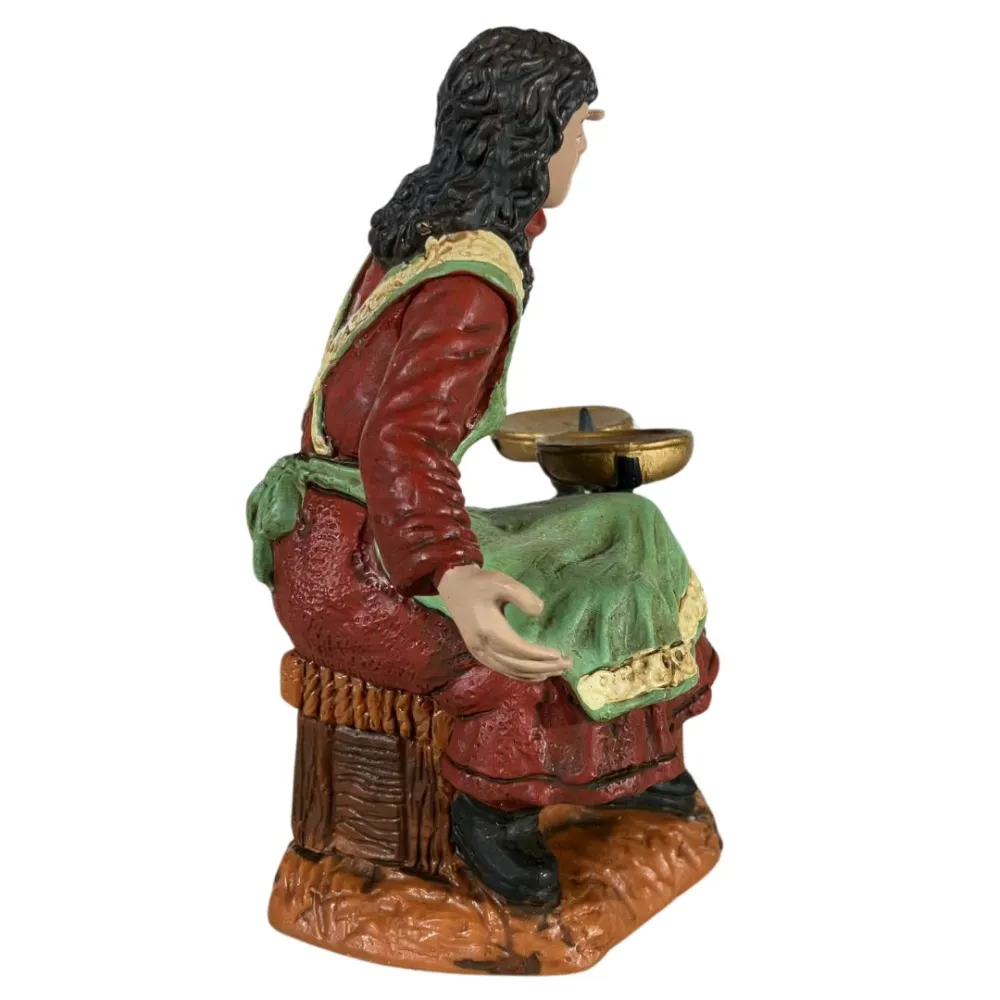 Oliver Market Woman with Scales, 15 cm