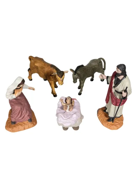Oliver Five-Piece Nativity Set, 12 cm