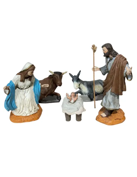 Set 5 pezzi Natività Oliver 15 cm