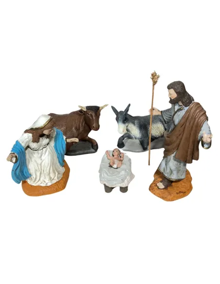 Set 5 pezzi Natività Oliver 15 cm