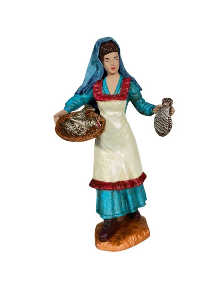 Donna Oliver 15 cm con pesce