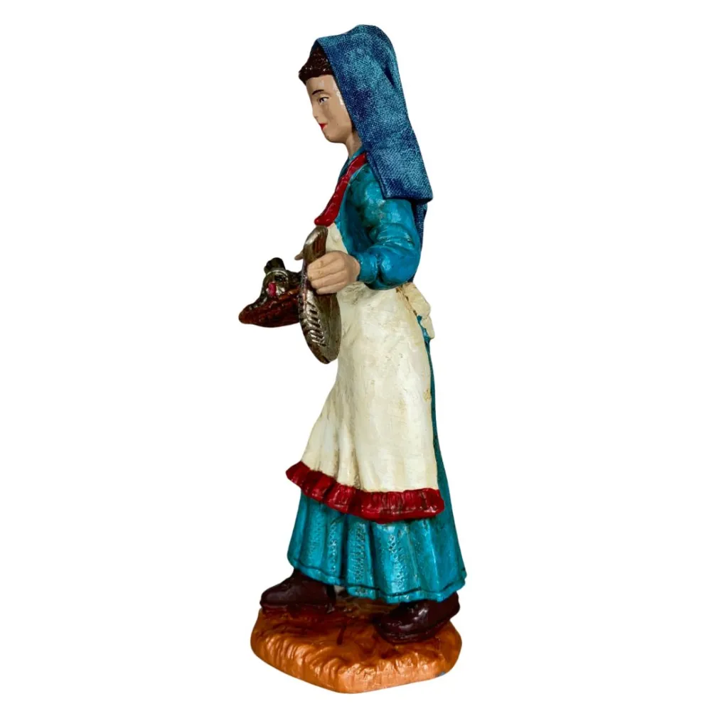 Donna Oliver 15 cm con pesce