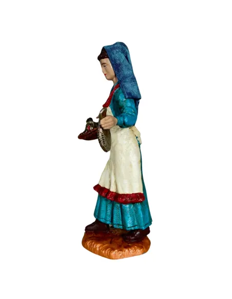 Donna Oliver 15 cm con pesce