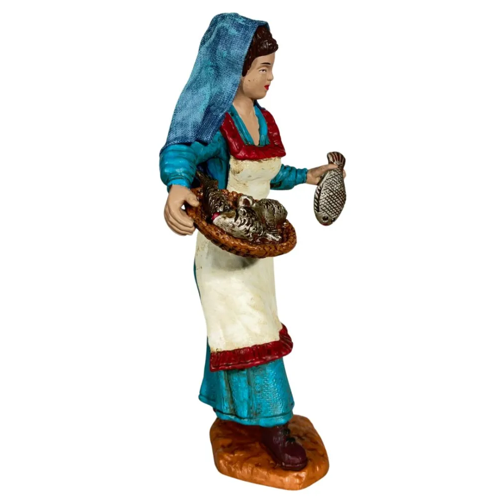 Oliver Woman Fish Seller, 15 cm