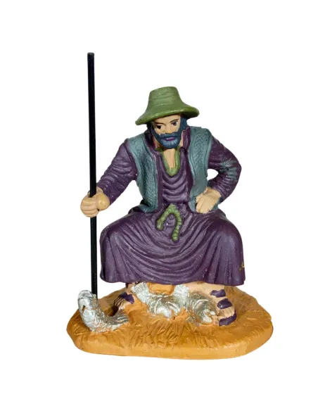 Oliver Seated Fisherman, 10 cm