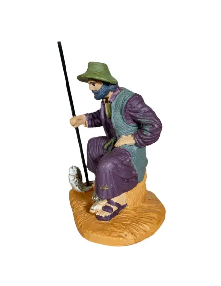 Pescatore seduto Oliver 10 cm
