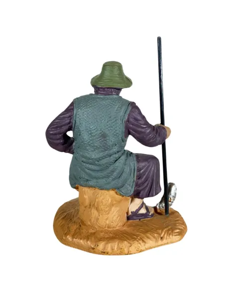 Oliver Seated Fisherman, 10 cm