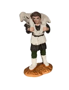 Pastore Oliver 8 cm con agnello in spalle