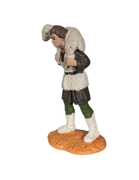 Shepherd with Lamb on Shoulders – Oliver, 8 cm
