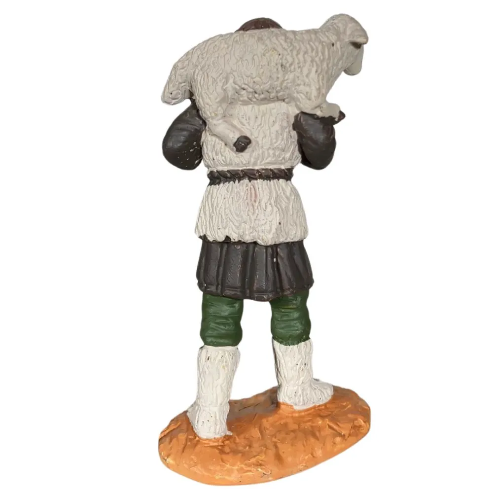 Pastore Oliver 8 cm con agnello in spalle