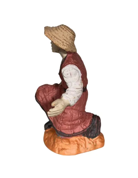 Kneeling Farmer with Sack – Oliver, 8 cm