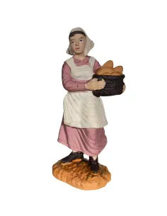 Donna Oliver 8 cm con cesto pane