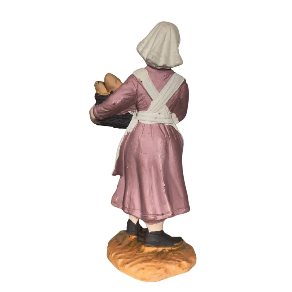 Woman with Bread Basket – Oliver, 8 cm