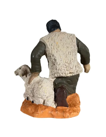 Pastore adorante Oliver 8 cm con agnello