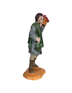 Contadino Oliver 8 cm con cesto frutta in spalla 2